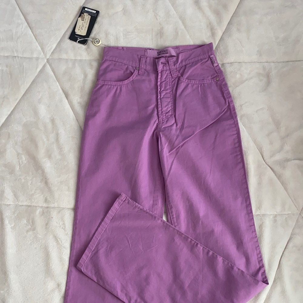 New Versace purple kids jeans